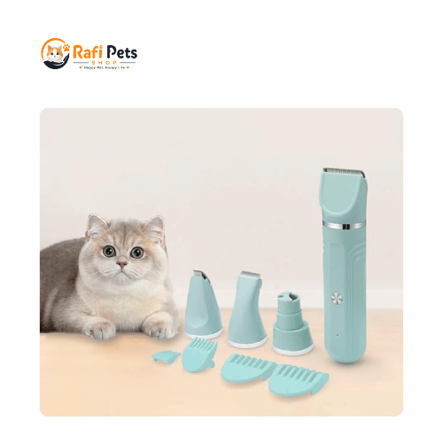 Cat Grooming Kit, Rechargeable Cordless Shaver for Small Dogs and Cats