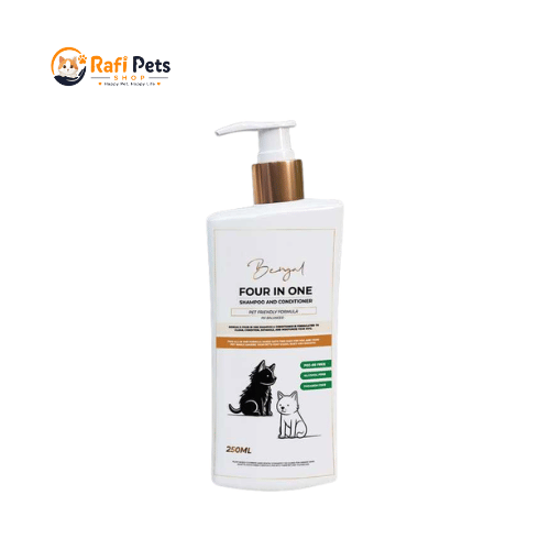 Bengal Four-in-One Pet Friendly Formula PH Bbalanced Shampoo (Shampoo + Conditioner + Detangle + Moisturizer) - 250ml