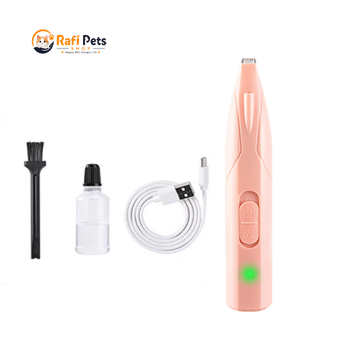 Pet clippers, pet grooming clippers with LED light, dog grooming scissors, cat clippers, paw hair clippers.