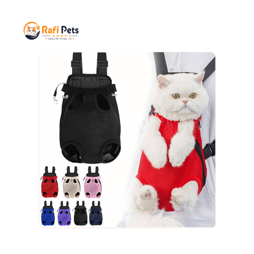 Pet Carrier Front Chest Cat Bag Breathable Mesh Portable Bag