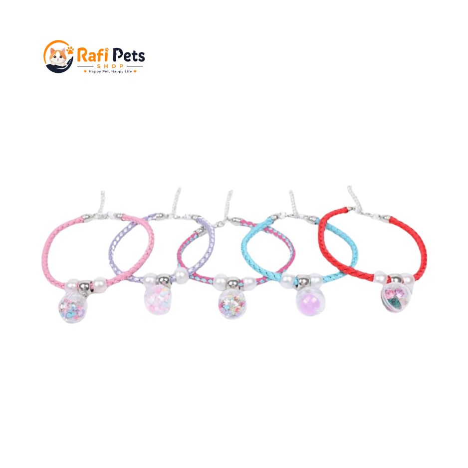 Cat Collar Wholesale Bell Fresh Cutout Quicksand Bell Pet Collar Cat Necklace Cat Collar Pet Supplies