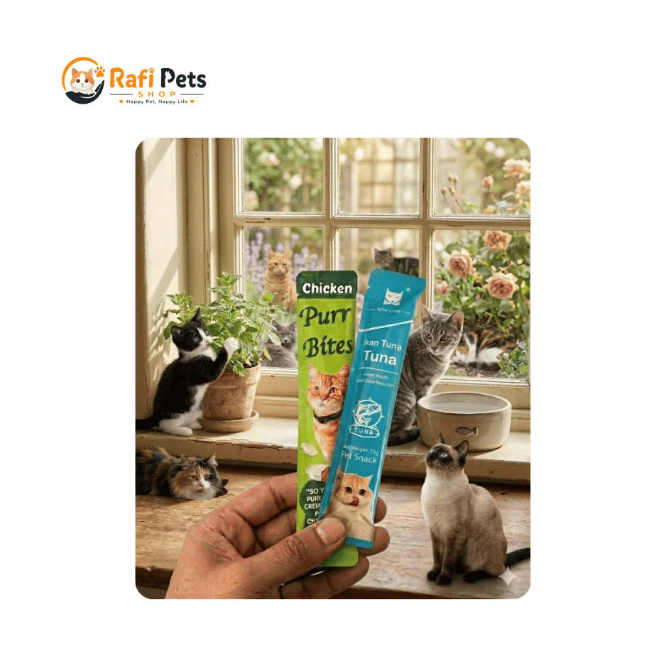 Premium Cat Treat Cat Snack Cat Stick Combo Pack (chicken+Tuna)